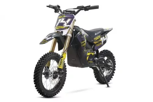 Tiger Eco Dirtbike 1100W 36V 12/10 Zoll Lithium Akku 10Ah Elektro Crossbike